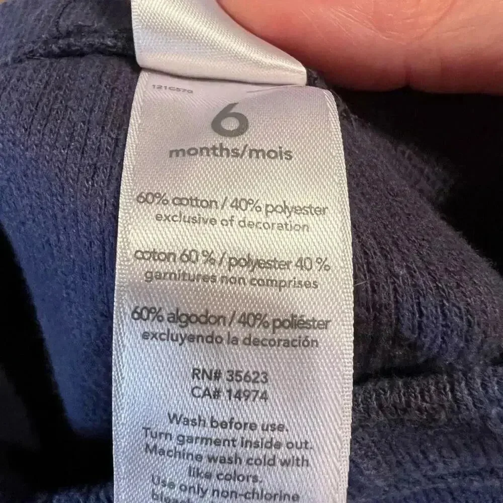 Carter’s bundle of baby girl’s pants Size 6 months